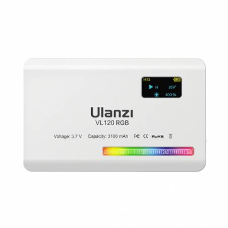 Ulanzi VL120 RGB - lampa LED, tył